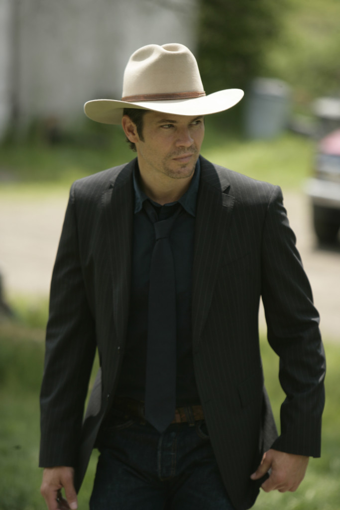 JUSTIFIED: Timothy Olyphant. CR: FX / SONY